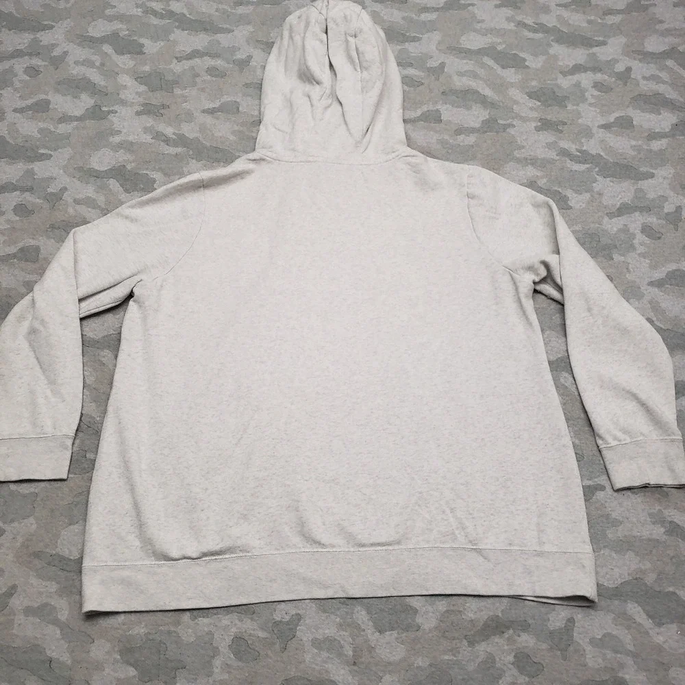 Nike Sweatshirt Womens 1X Gray Pullover Hooded Pockets Long‎